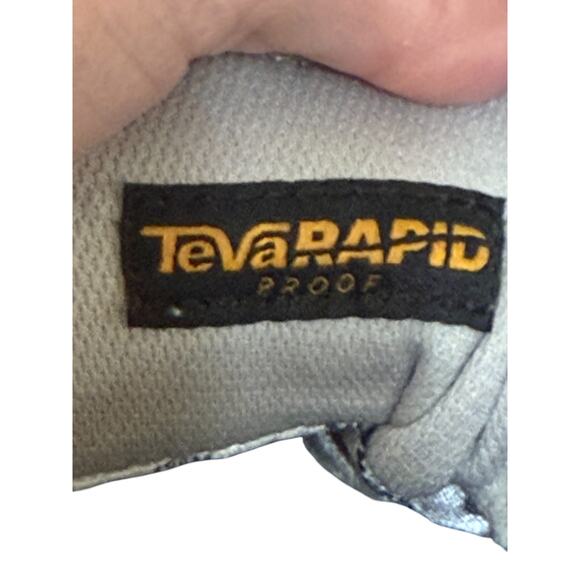 Teva Shoes Men 11 Gray Geotrecca Gorpcore Waterproof Hiking Trail Outdoor Mid - Picture 9 of 10